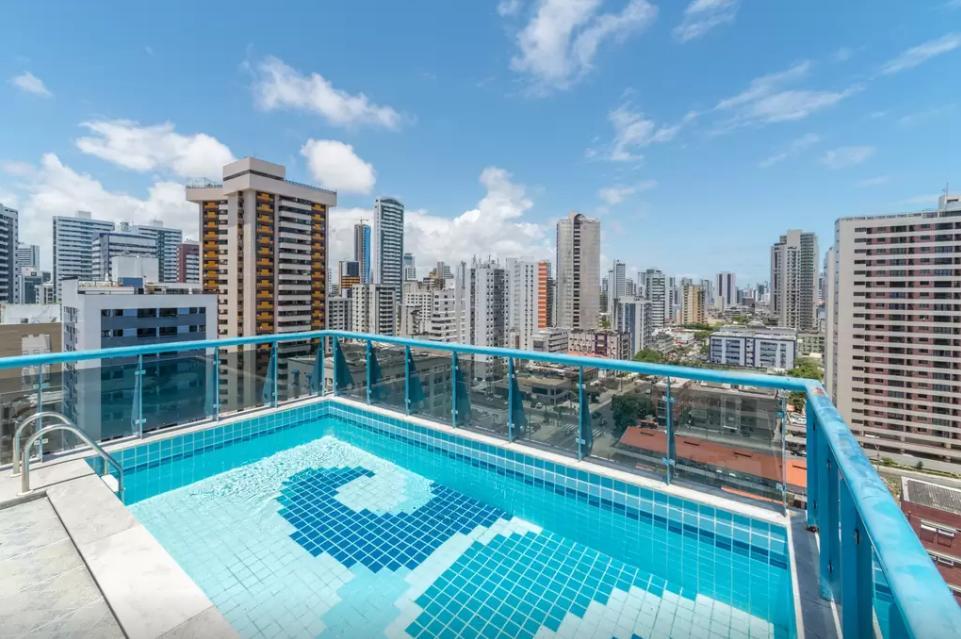 Апартаменты Apartamento Em Boa Viagem! Ресифи Экстерьер фото